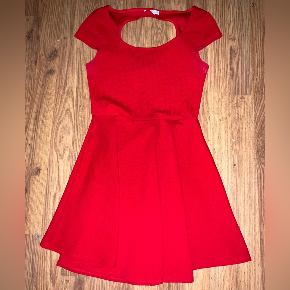 Red dress